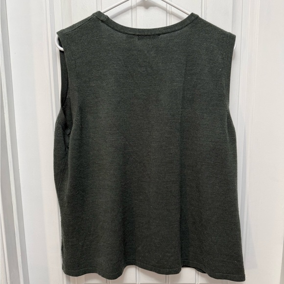 LUXE 360 Sz 2X Gray Soft Acrylic Top Sleeveless Shirt - Picture 6 of 9